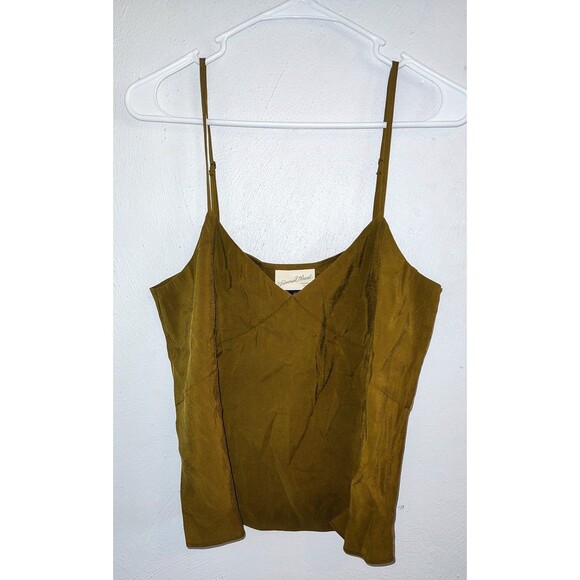 Universal Thread Cami Tank Top Green Medium - Picture 3 of 6